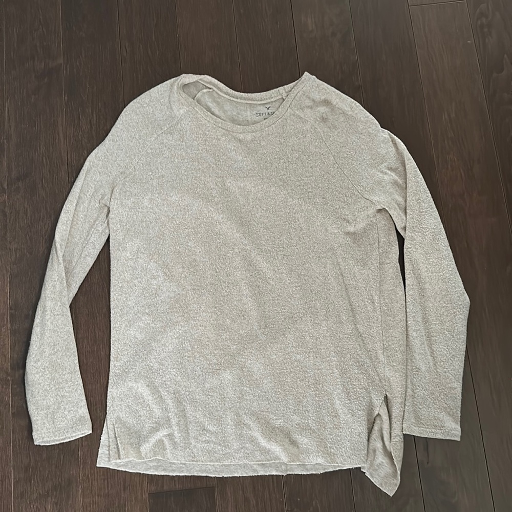 Beige crewneck